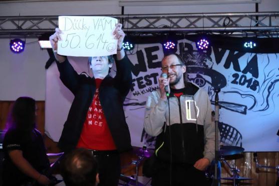 Charitativní festival Webrovkafest na Klučance na podporu dětí z dětských domovů vydělal 50 tisíc korun