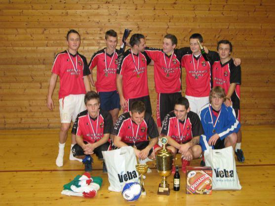 Vítězem halového fotbalového turnaje Sudety cup 2011 se stal tým Káňata