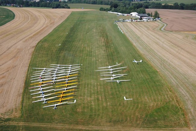 Kolik vzletů, tolik přistání na broumovském letišti