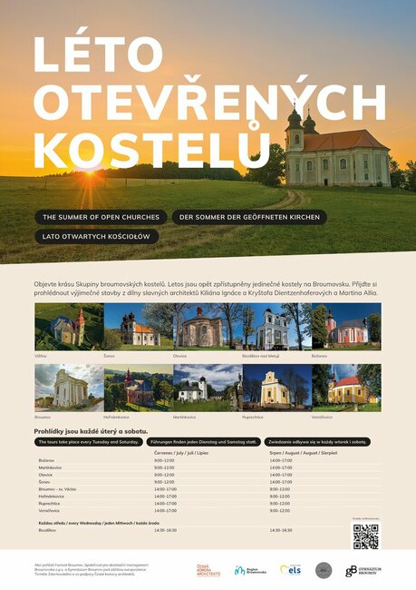 Na Broumovsku začíná Léto otevřených kostelů