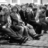 Divadelní představení Kytice zcela zaplnilo klášterní nádvoří