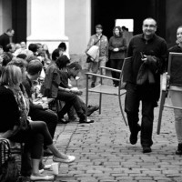 Divadelní představení Kytice zcela zaplnilo klášterní nádvoří