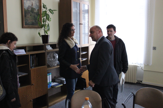 Broumovský starosta Jaroslav Bitnar přivítal srbskou delegaci