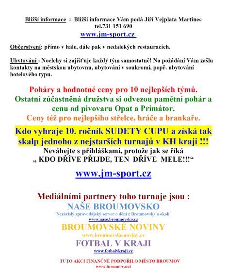 Nabídka akcí na Broumovsku na poslední čtyři dny roku 2017