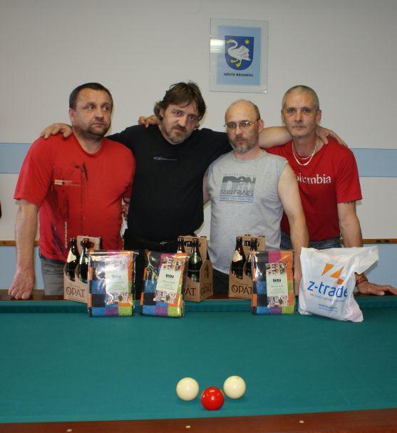 V Broumově se hrál kulečníkový turnaj pro veřejnost na vytápěných stolech