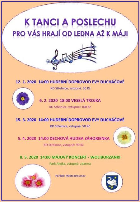 Nabídka akcí na Broumovsku pro víkend od 10. do 12. ledna