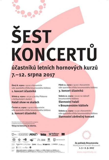 Nabídka akcí na Broumovsku pro víkend od 11. do 13. srpna