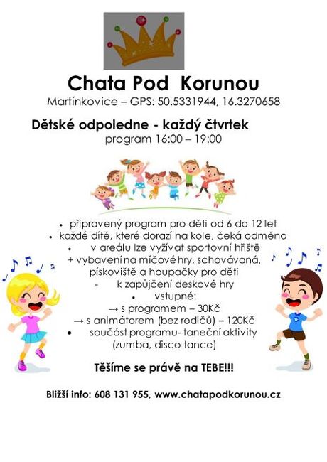 Nabídka akcí na Broumovsku pro víkend od 28. do 30. července