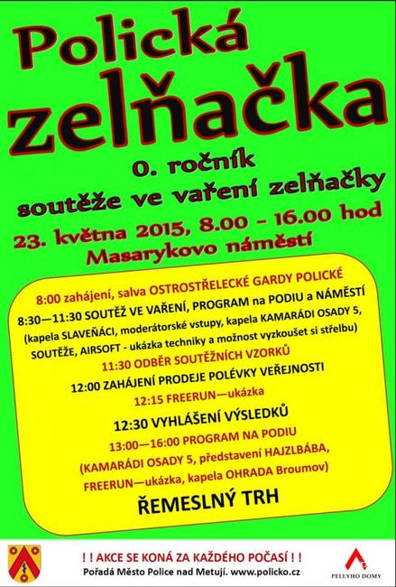 Polickým náměstím se bude linout vůně zelňačky