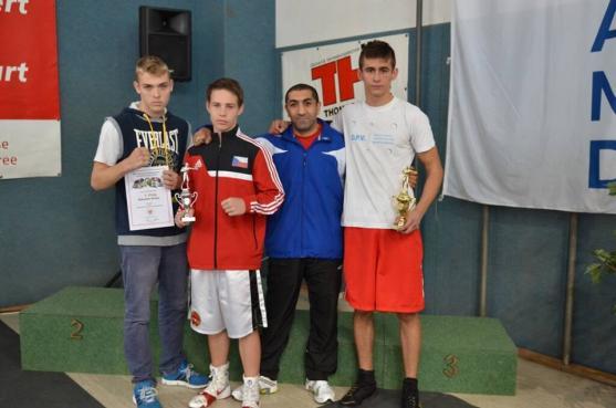 Boxer Šuda získal stříbrnou medaili v německém Frankfurtu