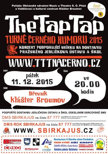 V Broumově vystoupí kapela studentů a absolventů školy Jedličkova ústavu The Tap Tap 