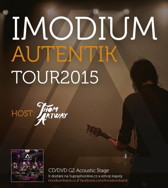 Imodium vyrážejí na unikátní AUTENTIK tour. V sobotu vystoupí v Broumově 