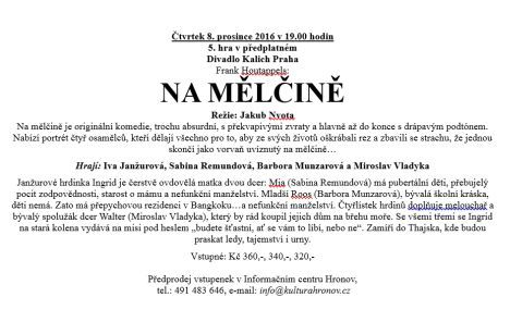 Nabídka akcí na Broumovsku pro víkend od 9. do 11. prosince