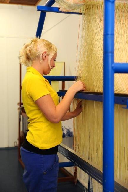 Učební obor Výrobce textilií, to je nejlepší cesta, jak získat práci v a. s. VEBA 