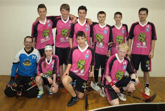 První florbalová výhra FBC Broumov ve druhé lize
