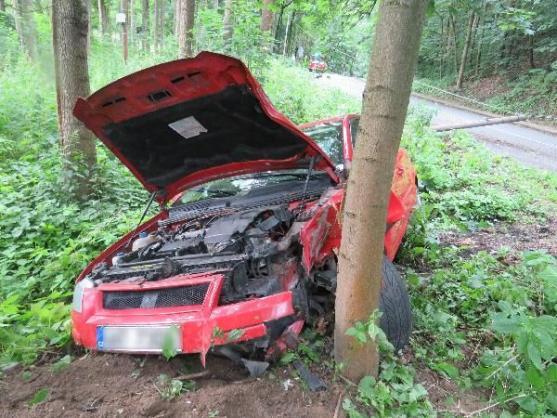 Muž pod vlivem alkoholu havaroval. Nárazem do sloupu vytrhl kabely z domu