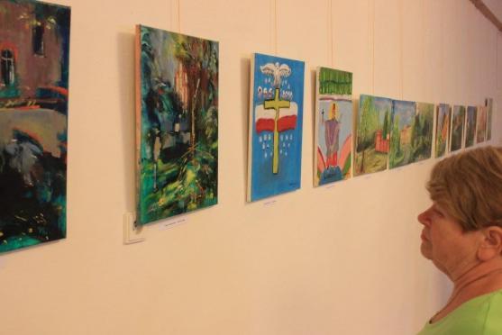 Vernisáž na Staré radnici zahájila výstavu Mezinárodní umělecký plenér výtvarníků