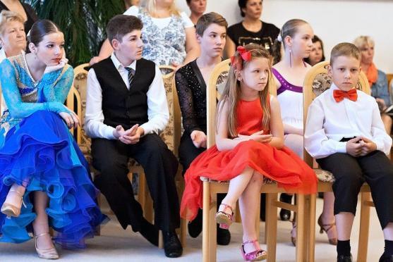 Starosta Jaroslav Bitnar přijal děti z Tanečního klubu Broumov