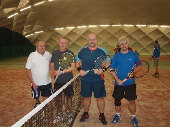 Vrzáček se Strelcem zvítězili v tenisovém turnaji čtyřher v Teplicích nad Metují