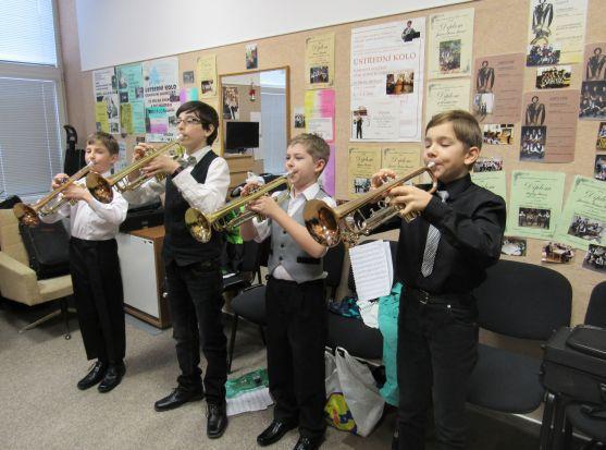 Hráči na dechové nástroje broumovské ZUŠky obsadili první a druhá místa 