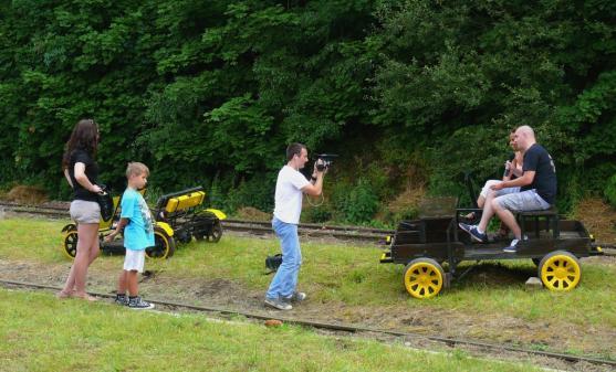 Broumováci se zúčastnili mistrovství Polska v závodech ručních drezín