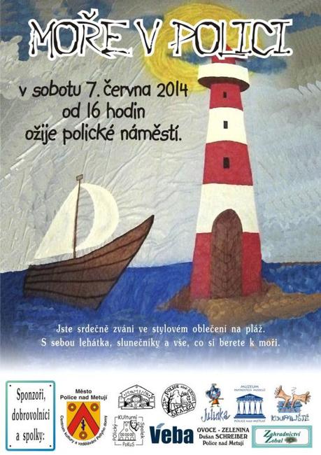 Připravte si krém, lehátka, deky, sluneční brýle a hlavně plavky. V Polici bude moře