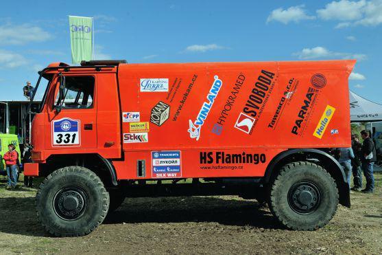 Posádka závodní Tatry z jetřichovského Svoboda Tatra Teamu byla 3. na populární evropské rallye BAJA 300 Mitteldeutschland 2012