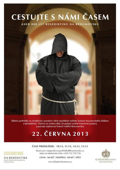 Cestujte s námi v čase. Broumovský klášter zve na červnové víkendové akce
