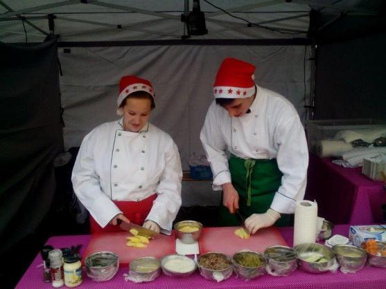 Nejlepší bramborový salát připravili studenti z teplické hotelovky