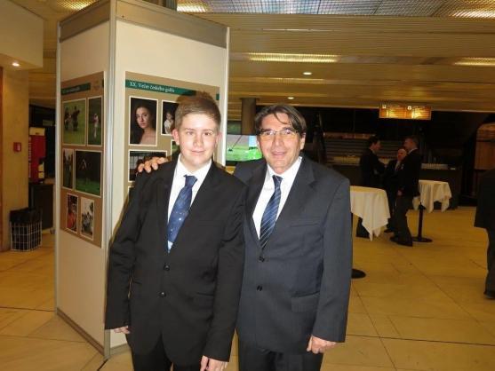 Během Večera českého golfu byl oceněn i člen broumovského Grosshofu