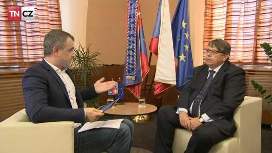 Hejtman a senátor Lubomír Franc hovořil v pořadu serveru tn.cz Váš hejtman