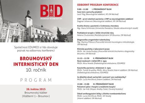 Tradiční Broumovský internistický den slaví
