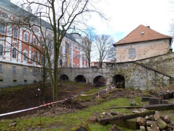 Klášter v Broumově má za sebou čtyři měsíce stavebních prací 