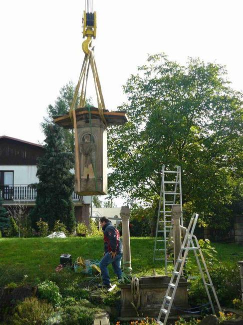 Bylo zahájeno restaurování Kalvárie sv. Františka ve Velké Vsi u Broumova 