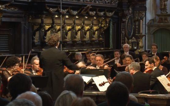 Štáb Královéhradeckých komentářů natáčel na zahajovacím "pokladovém" koncertu v Broumově