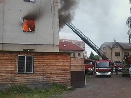 V Olivětíně vyhořel byt
