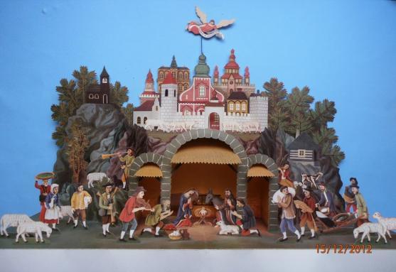 Papírové těšení se na Ježíška 