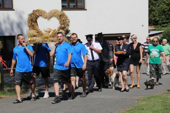 V Křinicích se již popáté uskutečnily Dožínky 
