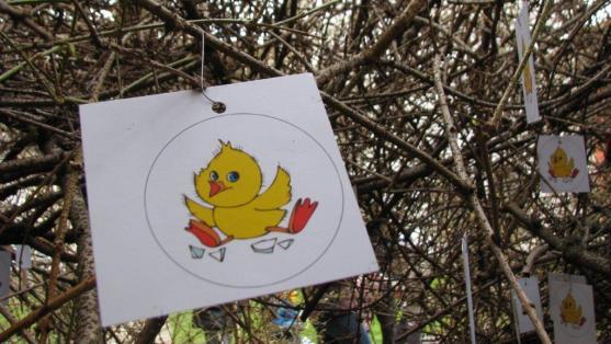 Na Velikonoční neděli se v klášteře budou hledat ztracená kuřata 