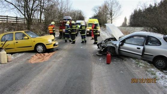 Další autonehoda v Lachově