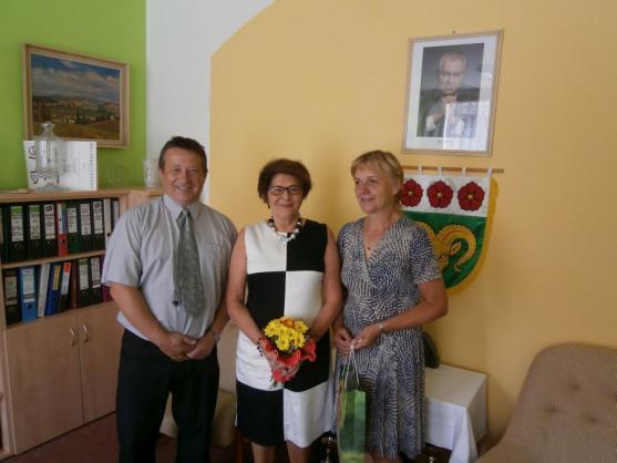 Polská velvyslankyně Grazyna Bernatowicz navštívila Meziměstí