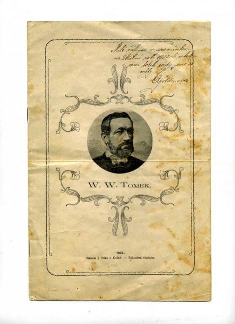 Historik, spisovatel, politik a čestný občan Police nad Metují W. W. Tomek. Výstava o jeho životě potrvá v Broumově do konce ledna