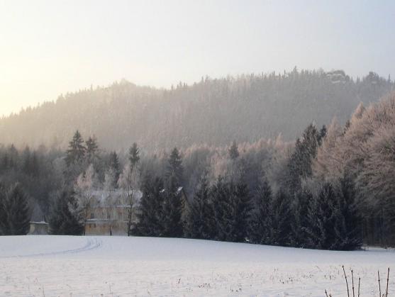 Největší mráz v České republice byl tuto noc v Adršpachu