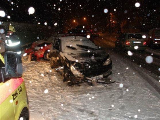 V Bukovici u Police nad Metují se stala vážná dopravní nehodě