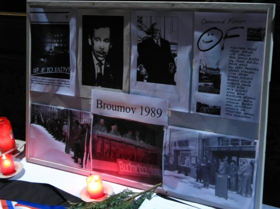 Poslední rozloučení s Václavem Havlem na Broumovsku