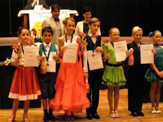 Taneční pár Vaněk - Sadová přivezl dvě medaile z České Lípy 