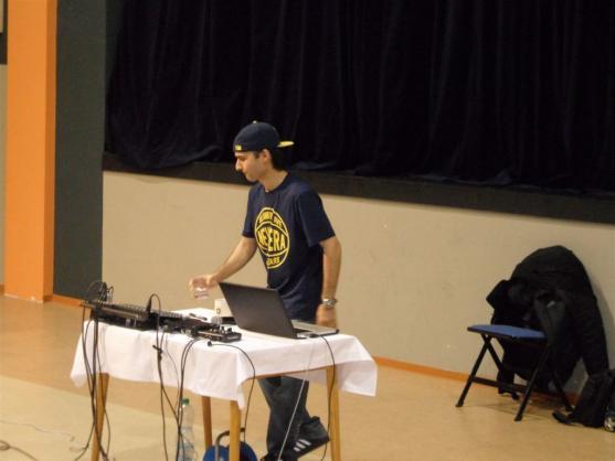 Radoslav Gipsy Banga nadchnul studenty broumovského gymnázia a Základní školy Hradební 