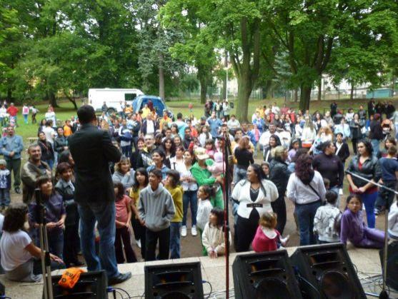 Dětské hřiště v Broumově patřilo romské kultuře 