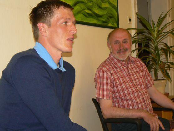 Broumovští fanoušci se setkali s prvoligovým fotbalistou Jiřím Lindrem 