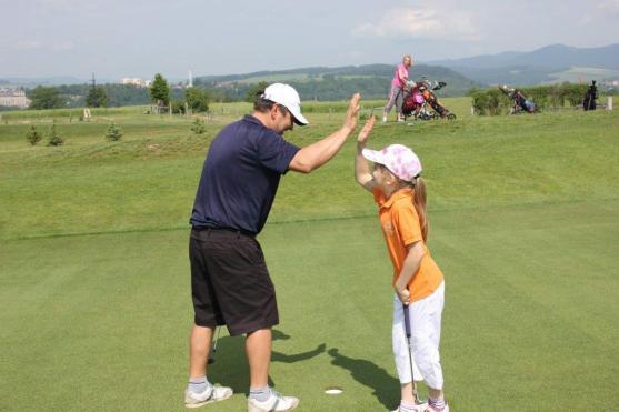 Golf je zábava pro celou rodinu 